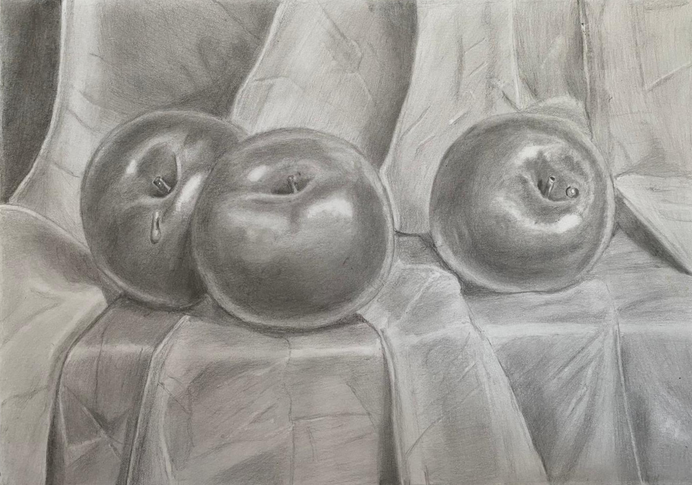 Pencil sketch artwork